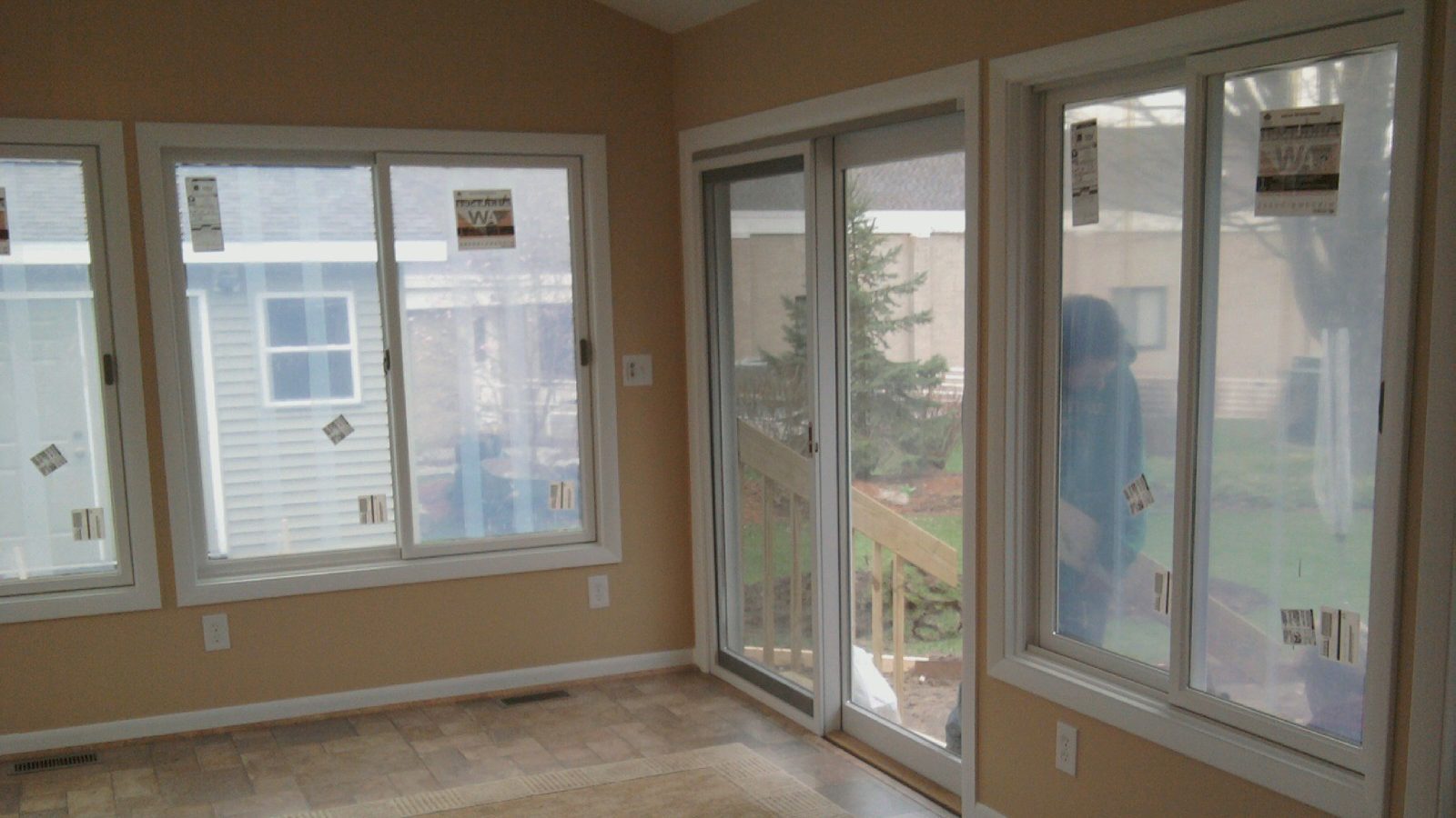 windows Home Siding Construction Project